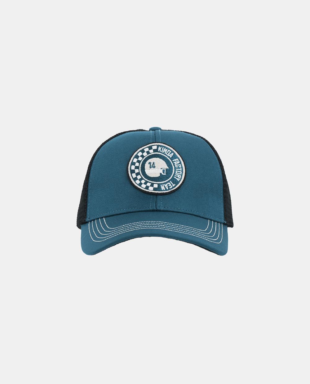 Kimoa Gorra Racing Patch Blue
