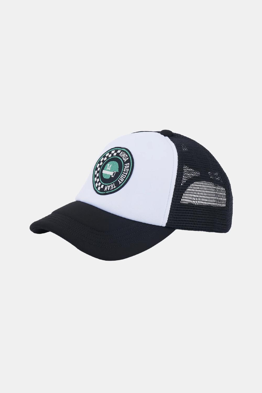 Kimoa Gorra Racing Patch White