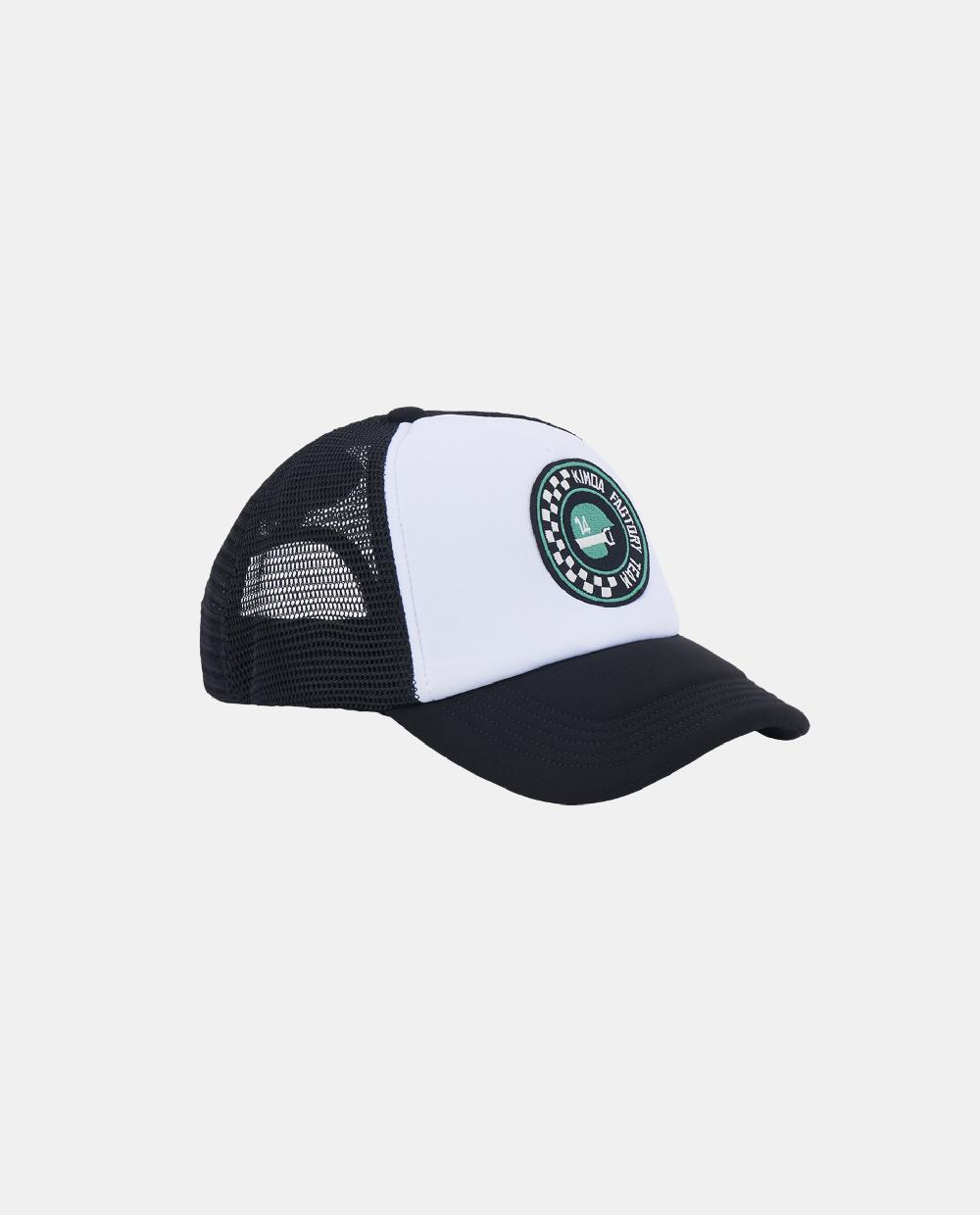 Kimoa Gorra Racing Patch White