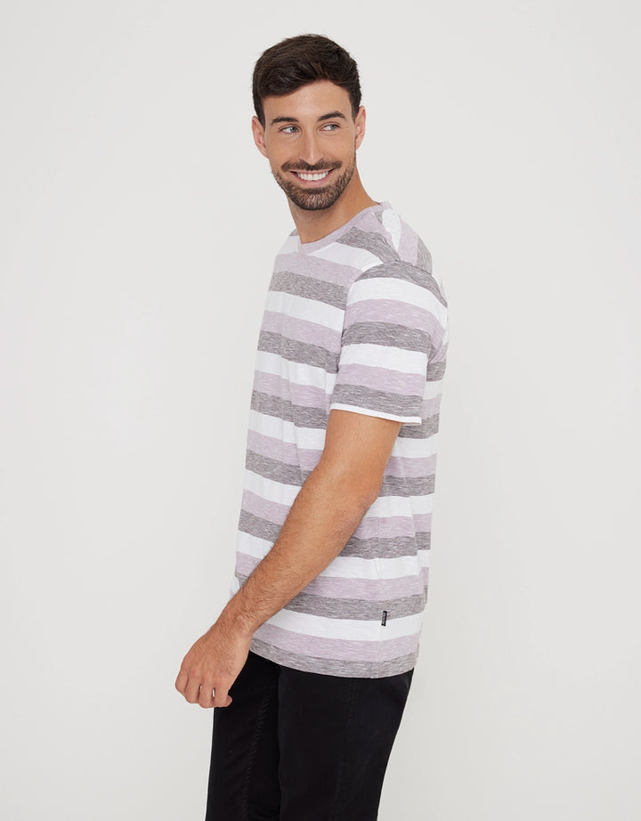 Koala Bay Camiseta Manga Corta Algodón Morado - Galizury