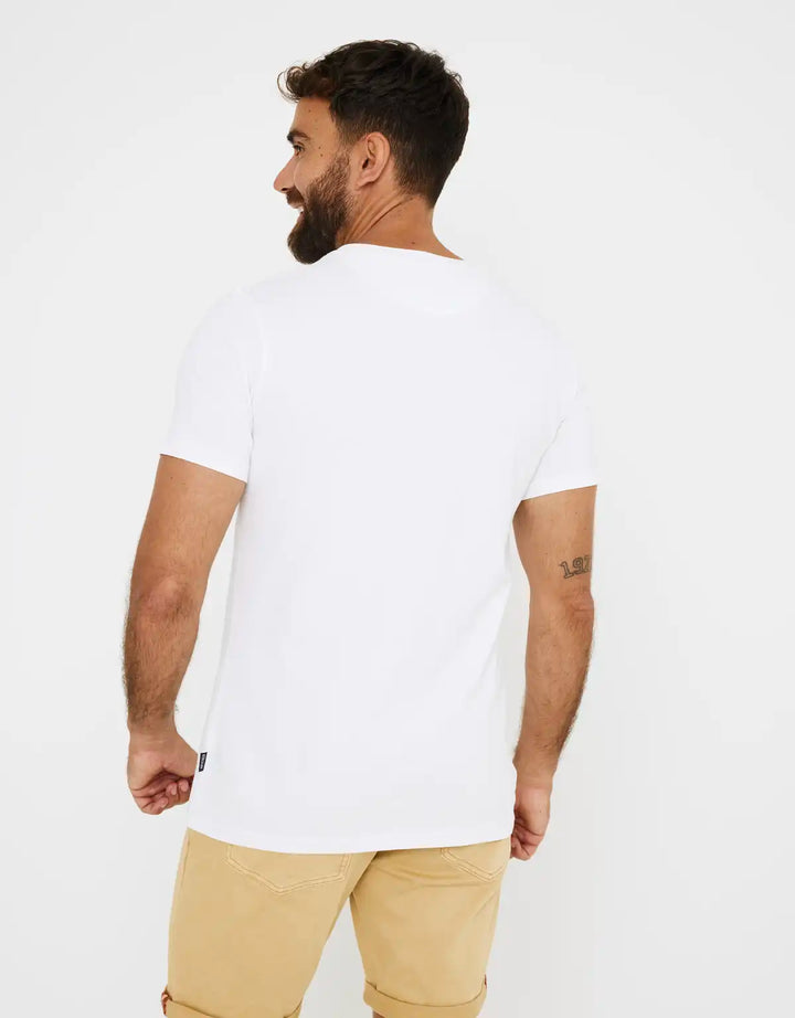 Koala Bay Camiseta Manga Corta Bordado Bolsillo - Barrol