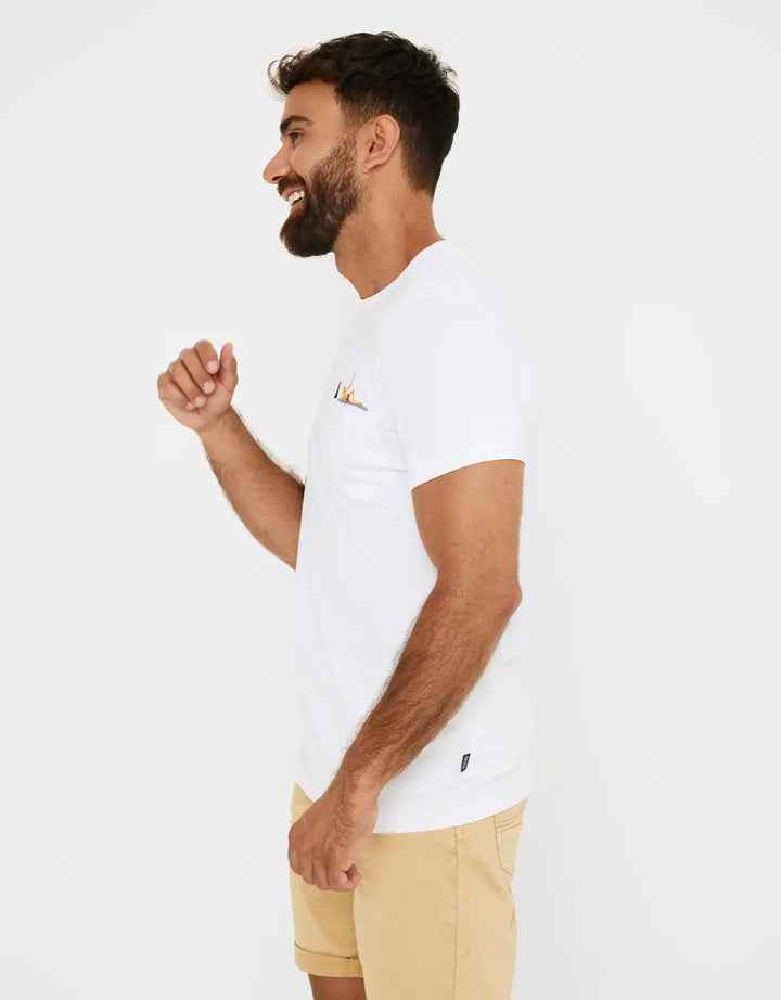 Koala Bay Camiseta Manga Corta Bordado Bolsillo - Barrol