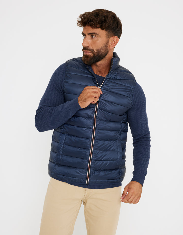 Koala Bay Chaleco Acolchado Ligero Azul Marino - Penbroke