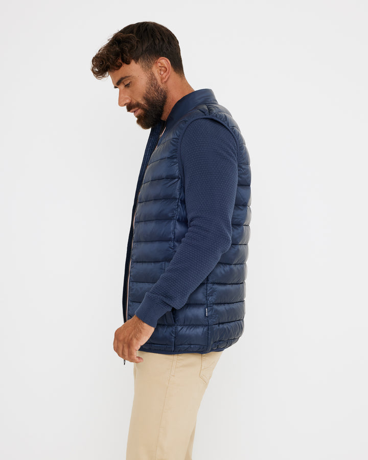 Koala Bay Chaleco Acolchado Ligero Azul Marino - Penbroke