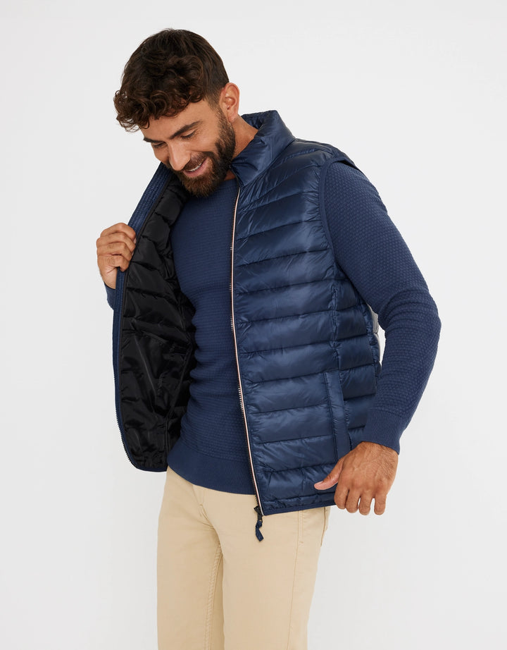 koala bay Chaleco Acolchado Ligero Azul Marino - Penbroke