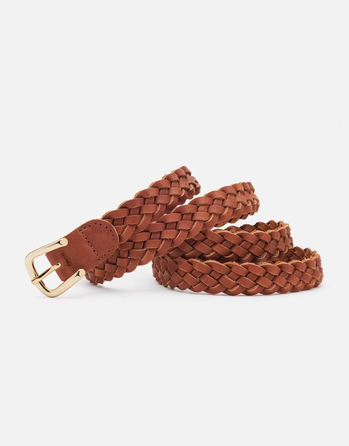 Koala Bay Cinturón Trenzado Piel Con Hebilla - Katrina