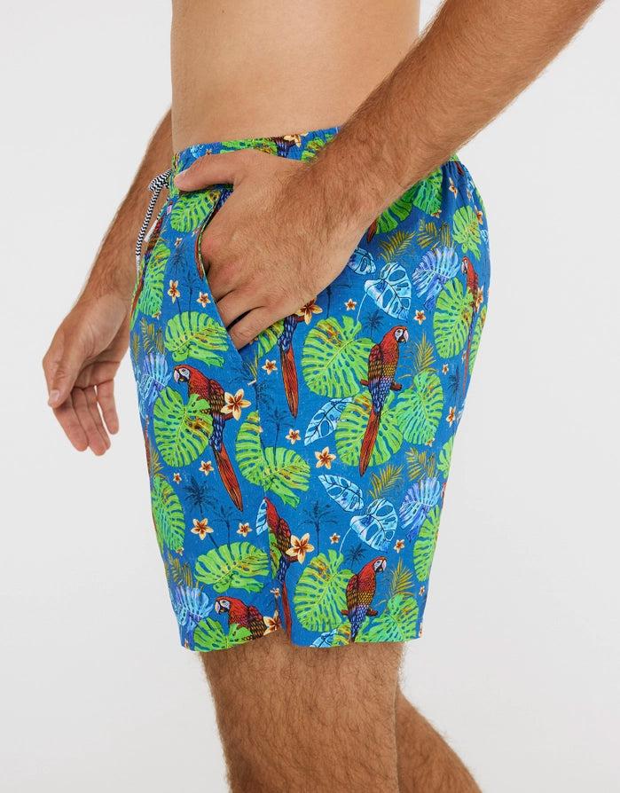 Koala Bay Bañador Corto Azul - Yellow