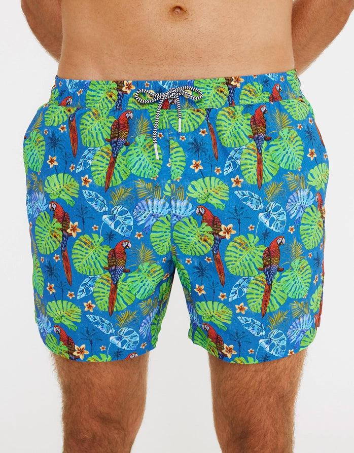 koala bay Bañador Corto Azul - Yellow