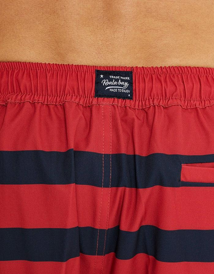 Koala Bay Bañador Largo Rayas - Harbour