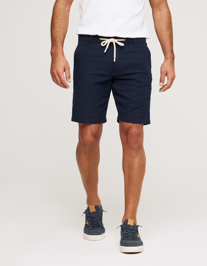 koala bay Bermuda Algodón Azul Marino - Nafio