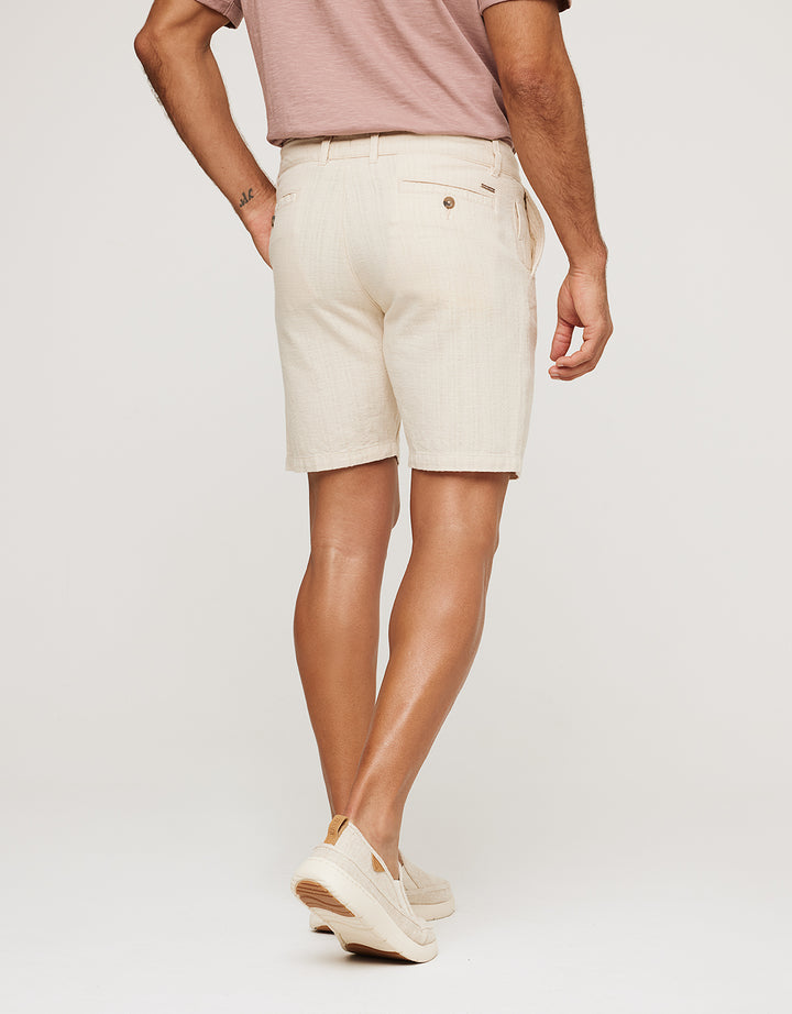 Koala Bay Bermuda Algodón Beige - Nafio