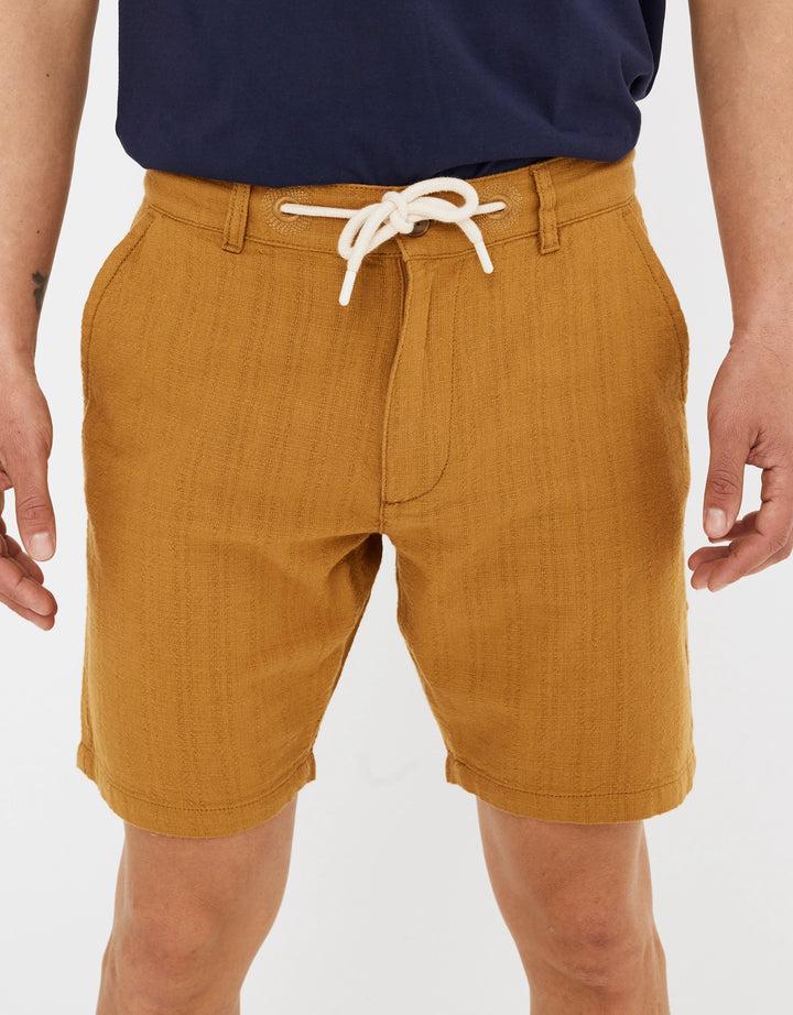 Koala Bay Bermuda Algodón Mostaza - Nafio