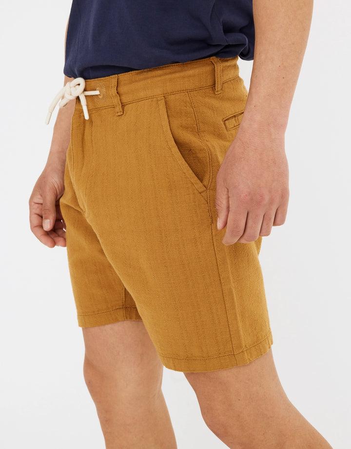 Koala Bay Bermuda Algodón Mostaza - Nafio