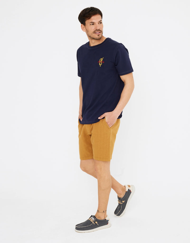 Koala Bay Bermuda Algodón Mostaza - Nafio