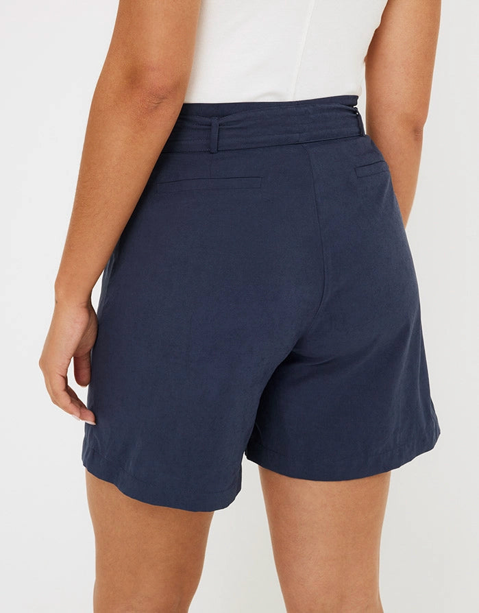 Koala Bay Bermuda Corta Con Cinturón - Valiana