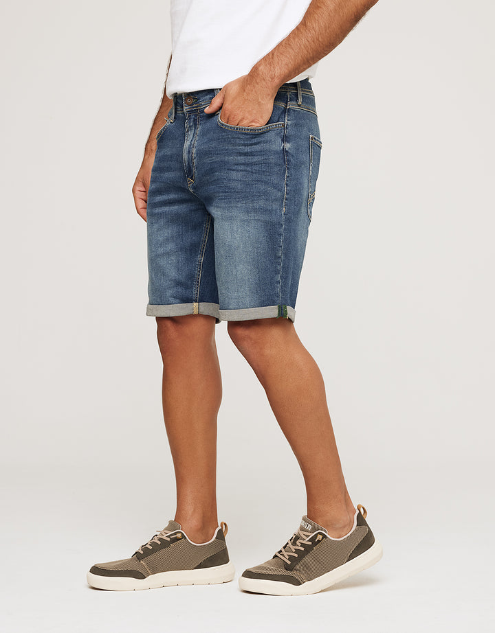 Koala Bay Bermuda Denim - Caiman