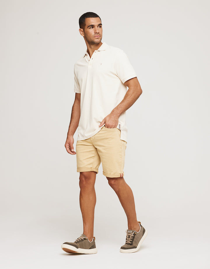 Koala Bay Bermuda Denim Camel - Palm Beach