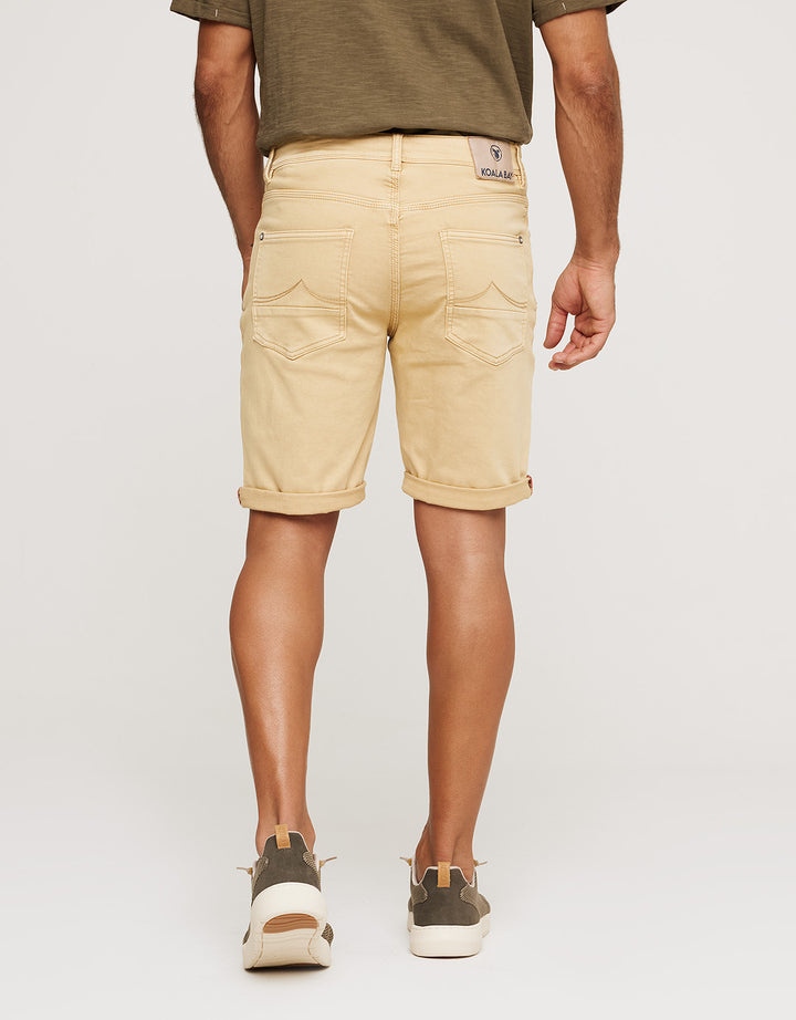 Koala Bay Bermuda Denim Camel - Palm Beach