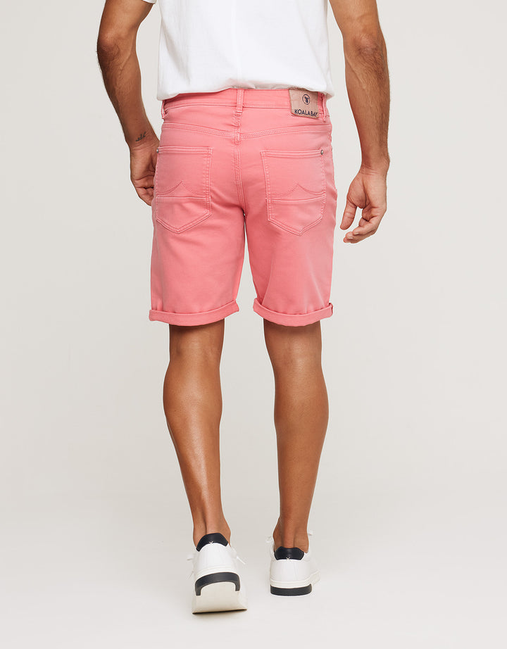 Koala Bay Bermuda Denim Coral - Palm Beach