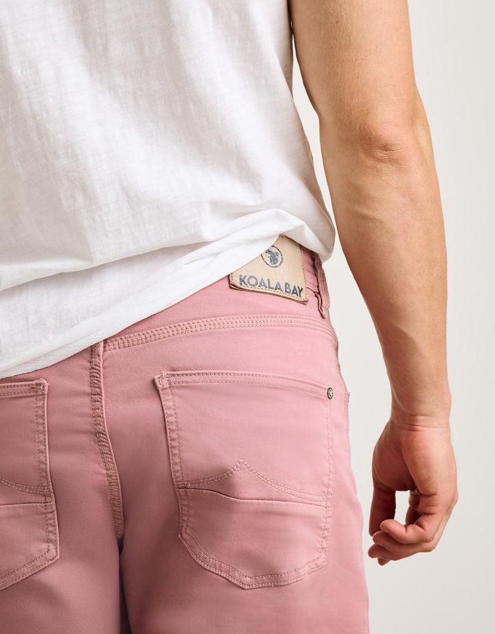 Koala Bay Bermuda Denim Rosa Ceniza - Palm Beach