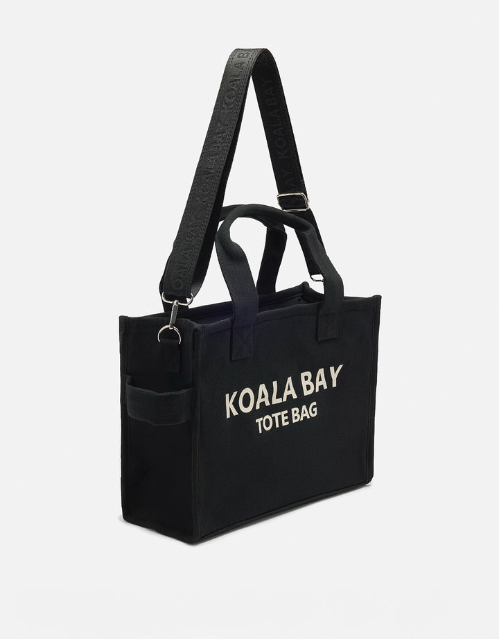 Koala Bay Bolso Mano Negro - Cotti