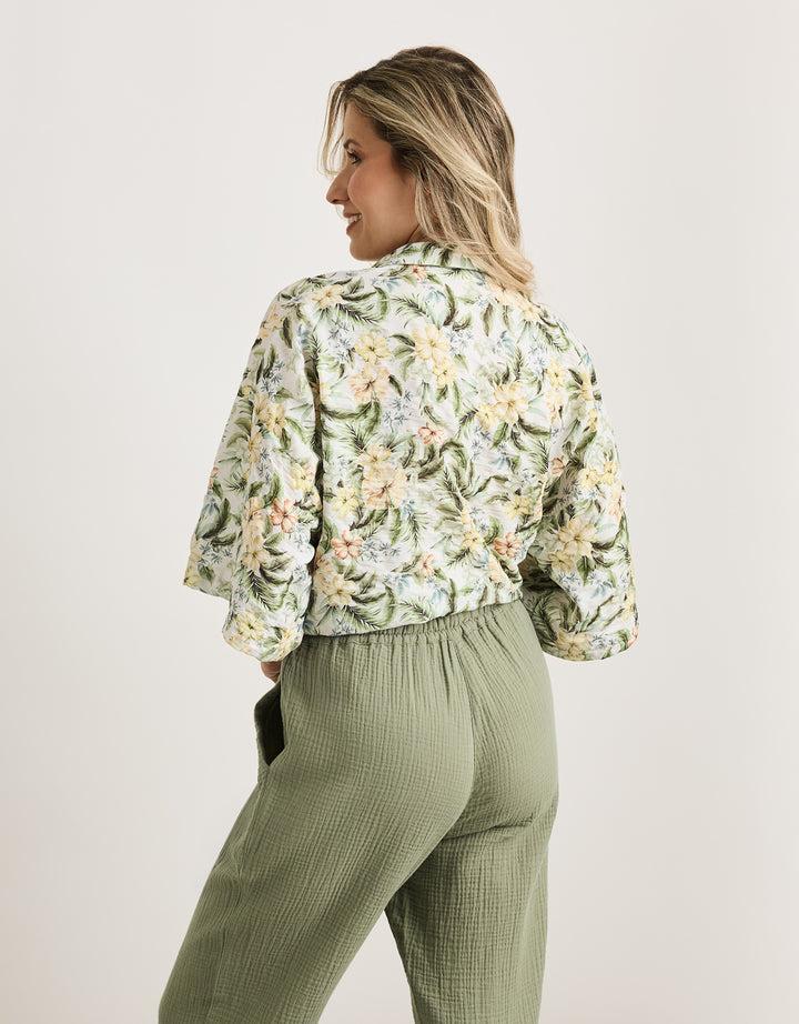 Koala Bay Camisa Manga Corta Amarillo - Abarris