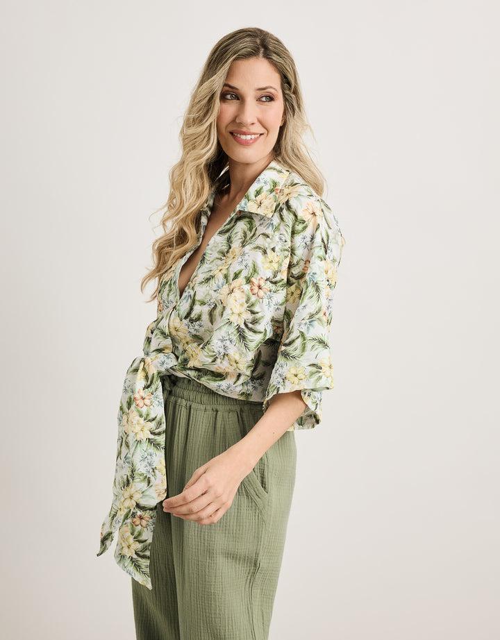 Koala Bay Camisa Manga Corta Amarillo - Abarris