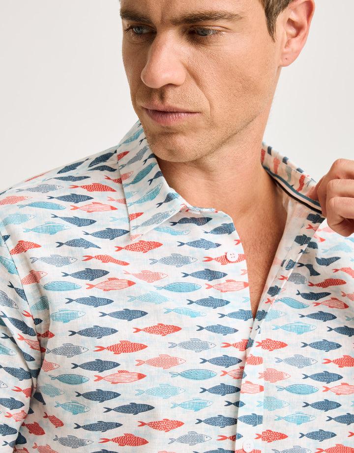 Koala Bay Camisa Manga Corta Blanco - Rosspe