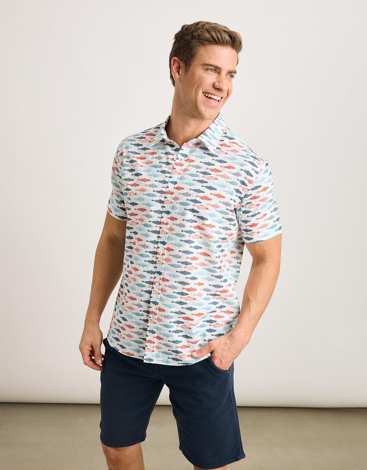 koala bay Camisa Manga Corta Blanco - Rosspe