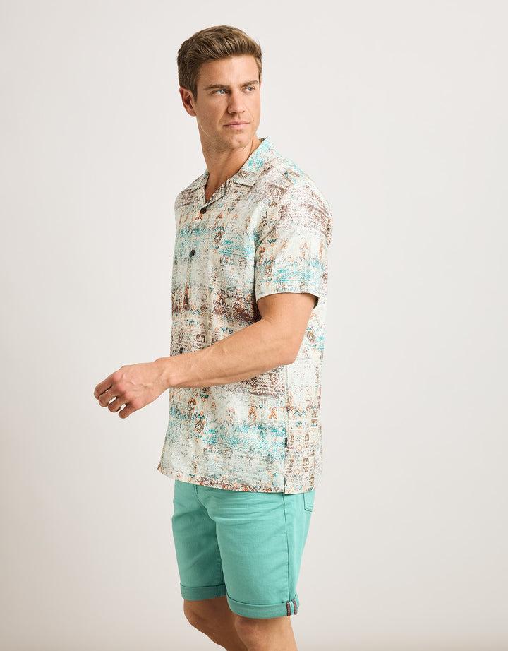 Koala Bay Camisa Manga Corta Multicolor - Marittima