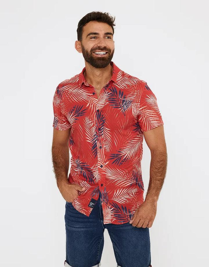 Koala Bay Camisa Manga Corta Tropical - Levin