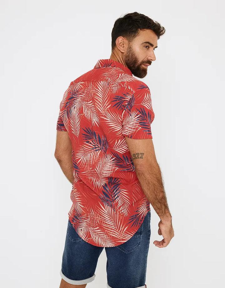 Koala Bay Camisa Manga Corta Tropical - Levin