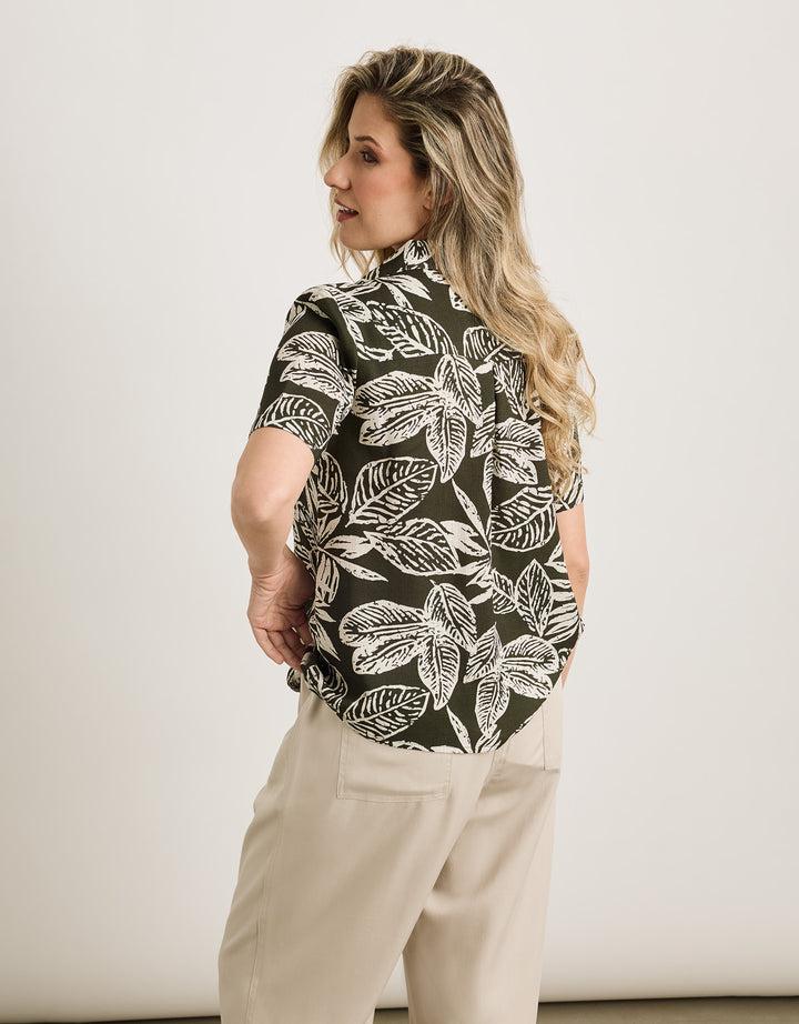 Koala Bay Camisa Manga Corta Verde - Bajita