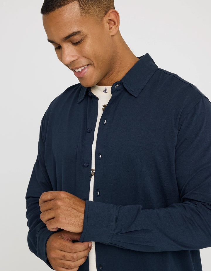 Koala Bay Camisa Manga Larga Azul Marino - Atti