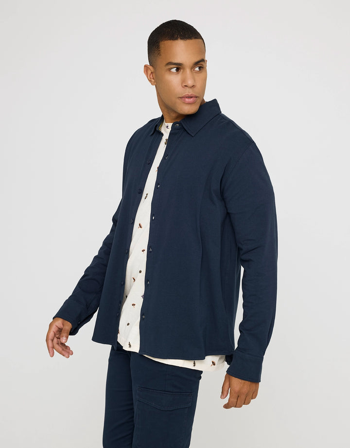 Koala Bay Camisa Manga Larga Azul Marino - Atti