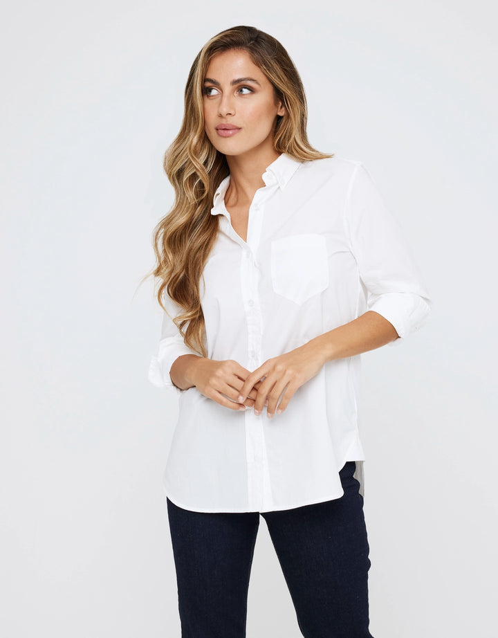 Koala Bay Camisa Manga Larga Blanco - Ambre