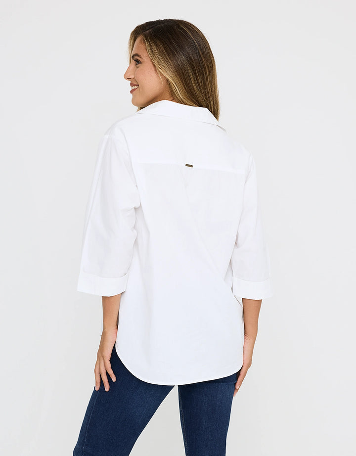 Koala Bay Camisa Oversize Blanco - Lospine