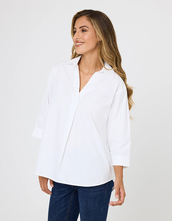 Koala Bay Camisa Oversize Blanco - Lospine