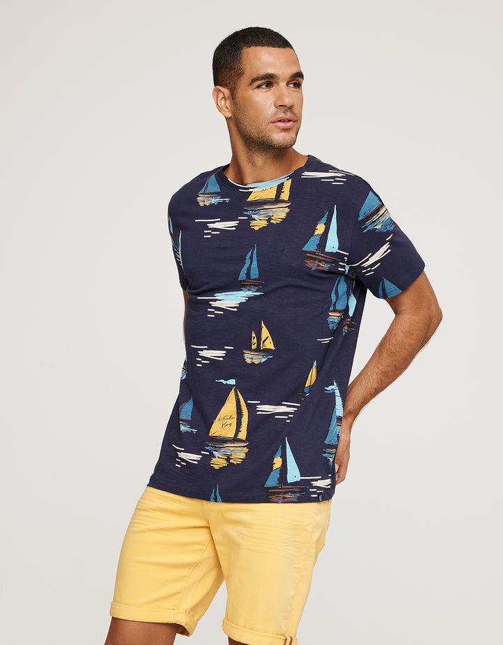 Koala Bay Camiseta Manga Corta Barcos - Sloopy