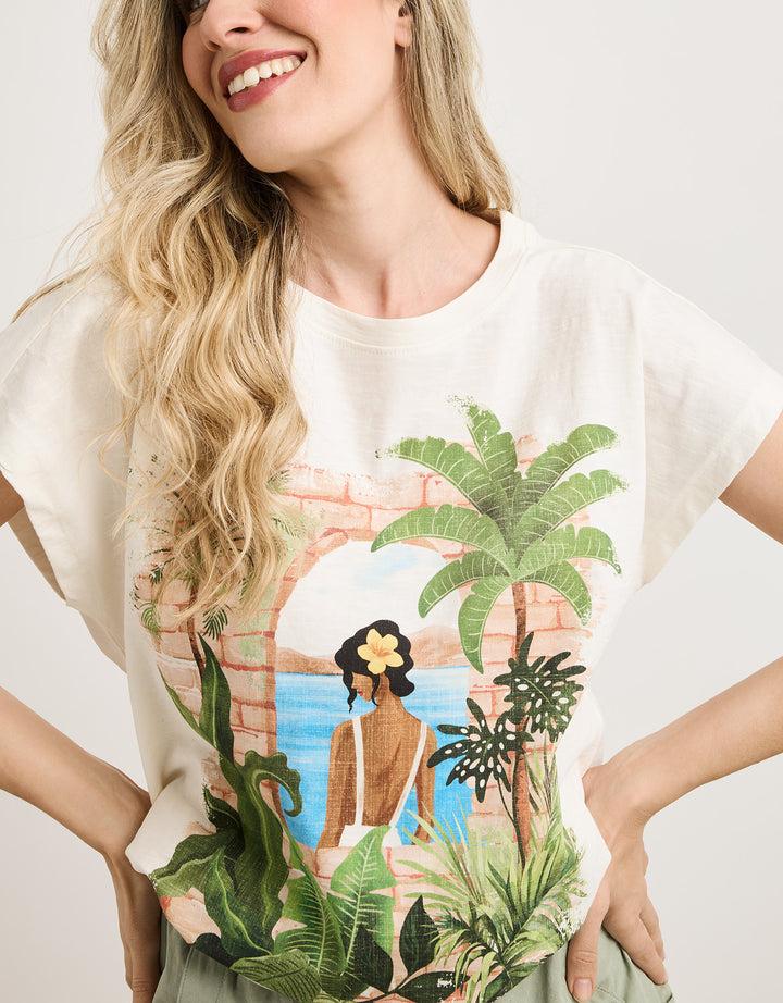 koala bay Camiseta Manga Corta Beige - Balmina