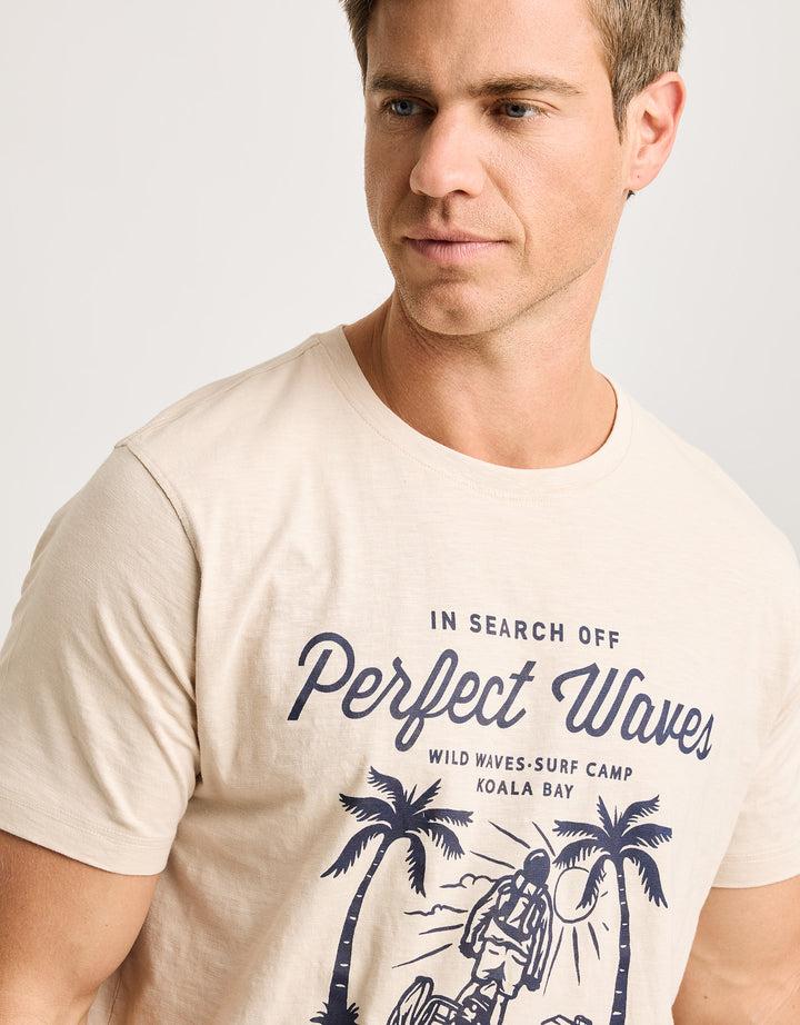Koala Bay Camiseta Manga Corta Beige - Lanau