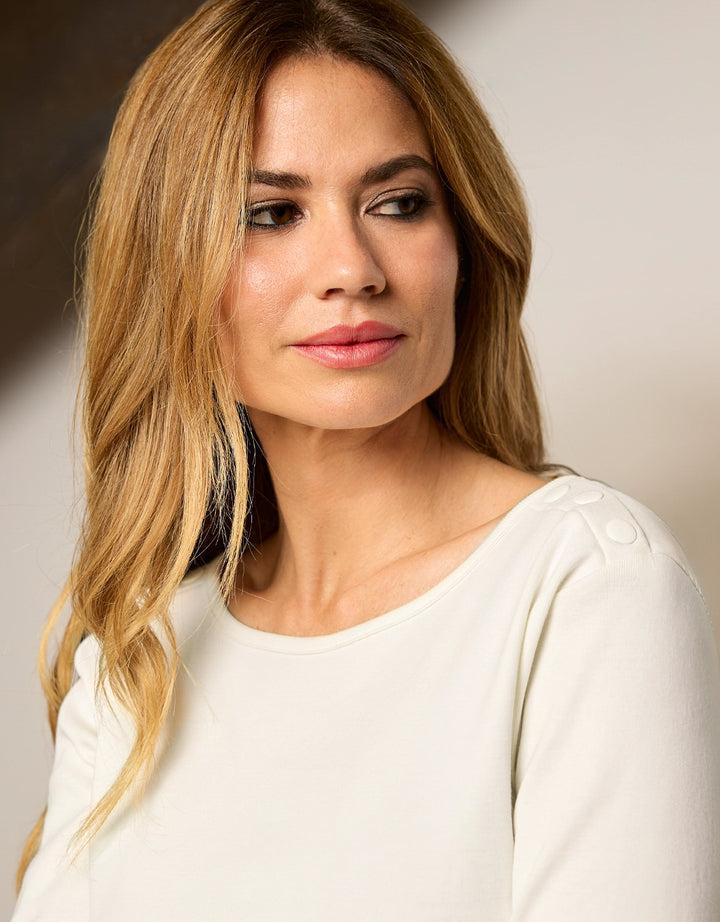 Koala Bay Camiseta Manga Corta Beige - New Rosaleen