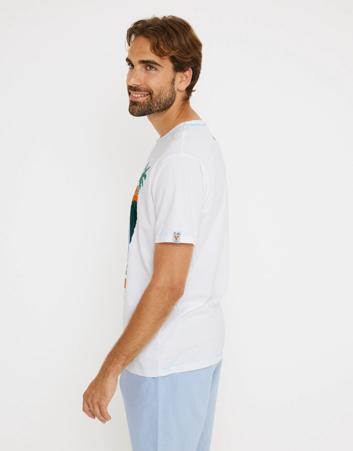 Koala Bay Camiseta Manga Corta Blanco - Paradiso