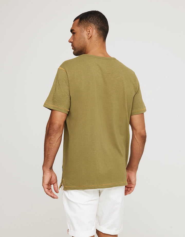 Koala Bay Camiseta Manga Corta Caqui - Darwin