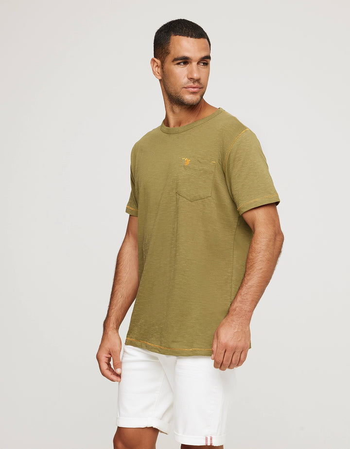 Koala Bay Camiseta Manga Corta Caqui - Darwin