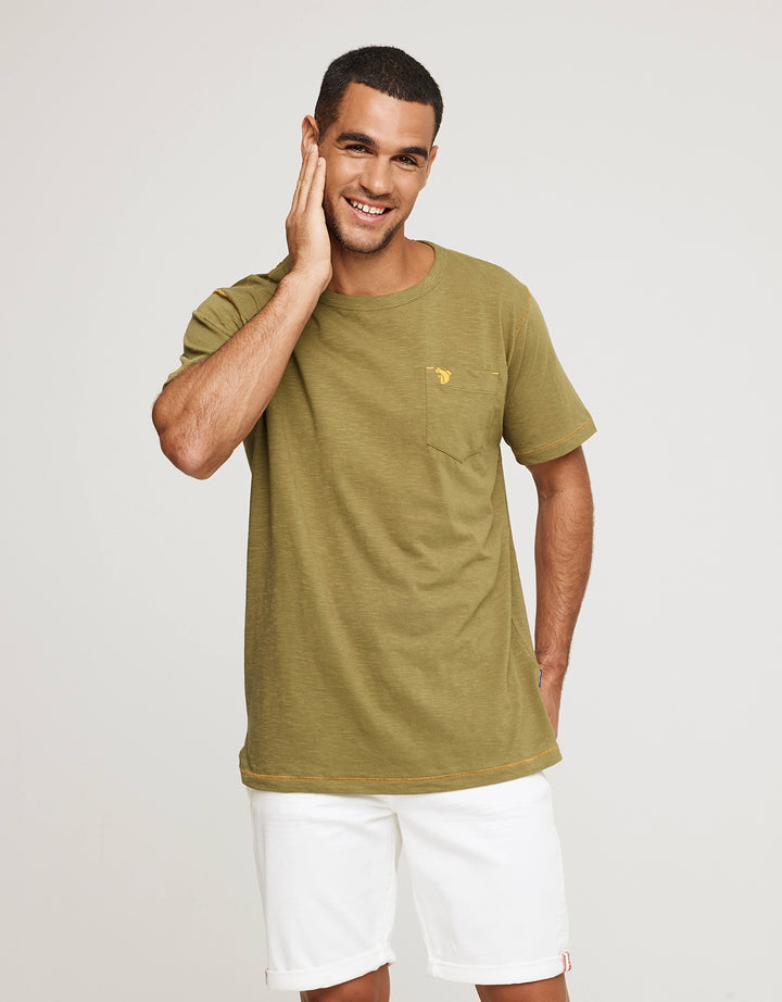 koala bay Camiseta Manga Corta Caqui - Darwin