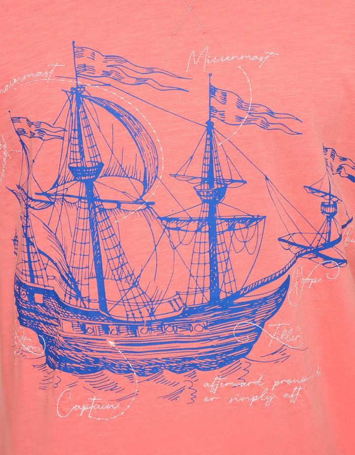 Koala Bay Camiseta Manga Corta Coral - Latrice