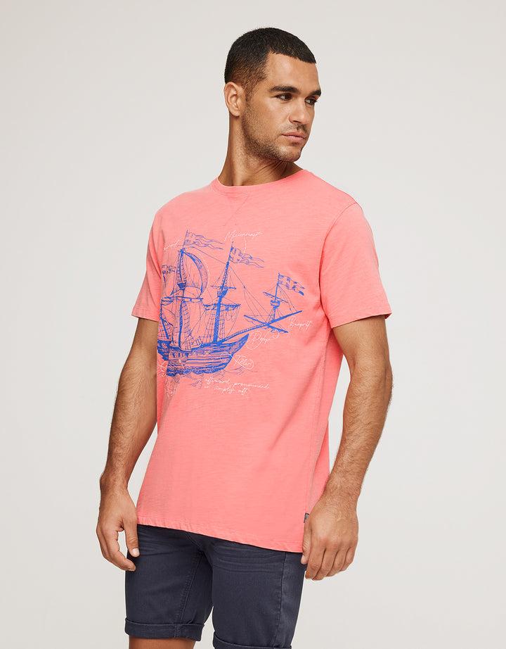 Koala Bay Camiseta Manga Corta Coral - Latrice