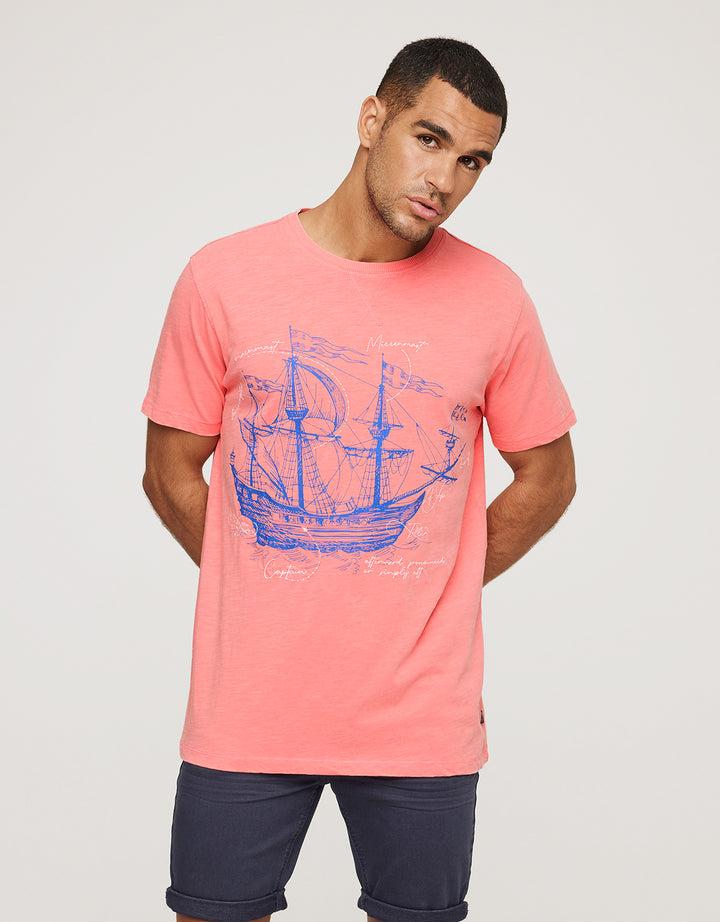 koala bay Camiseta Manga Corta Coral - Latrice