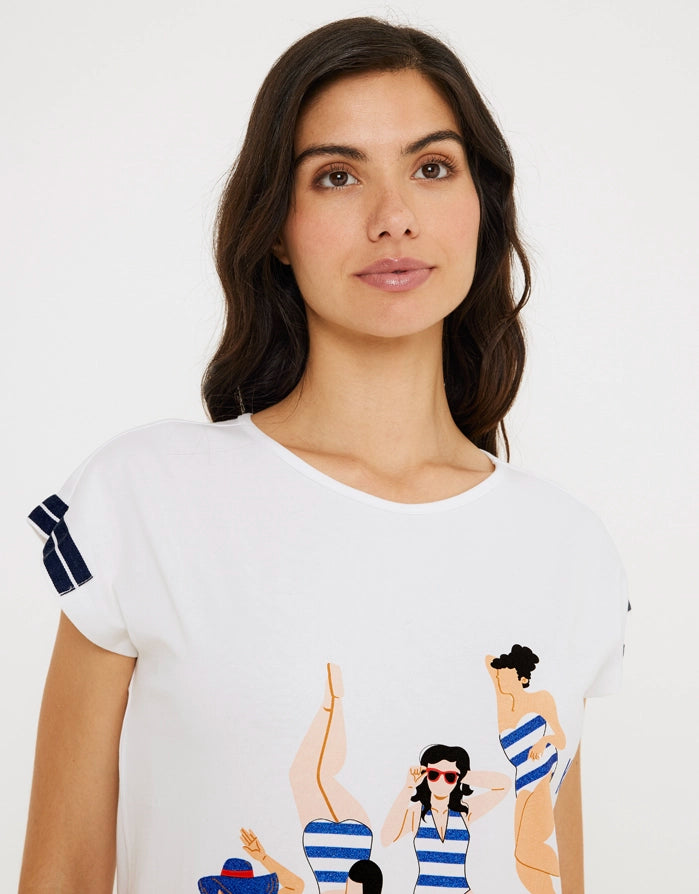 Koala Bay Camiseta Manga Corta Estampada - Sena